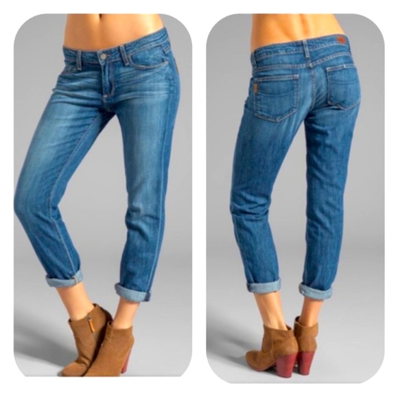 Paige Premium Denim - Jimmy Jimmy Boyfriend Skinny in Hendrix - Picture 1 of 7